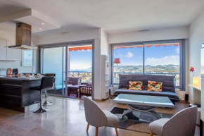 Superb flat with pool and balcony with exceptional view - Antibes - Welkeys